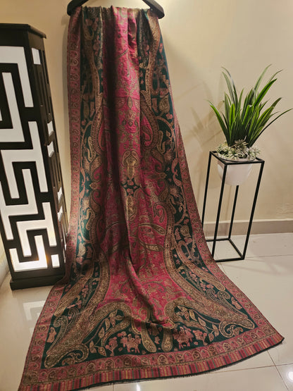 Jodha akbar reversible moonlight kaani shawl