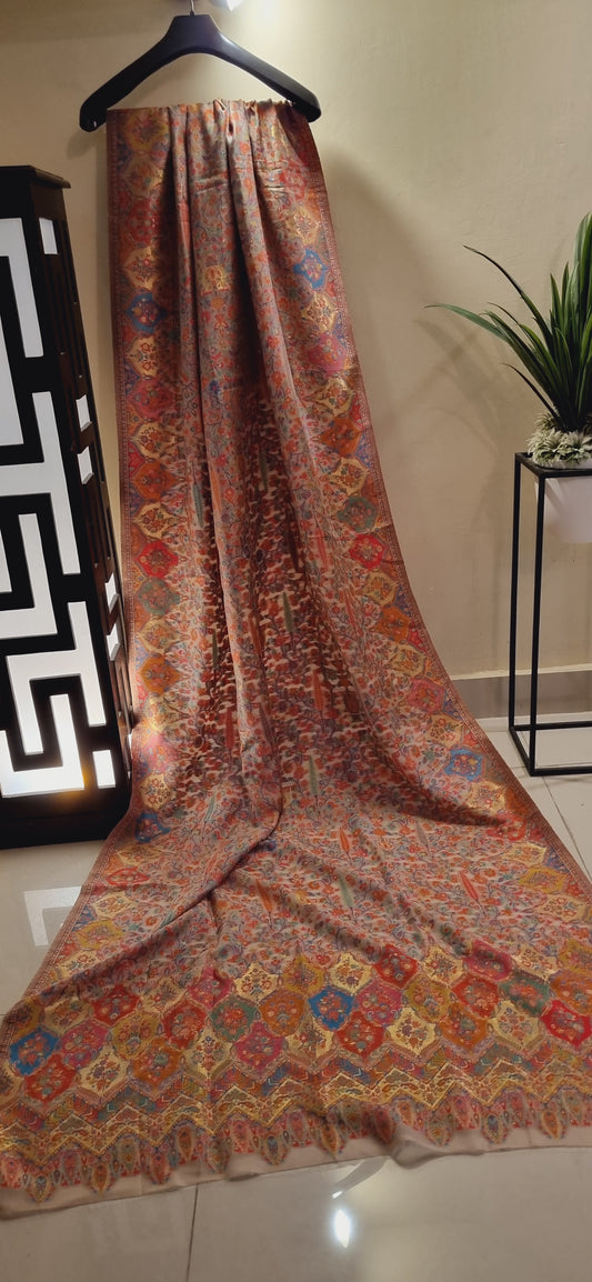 Silk kaani shawl