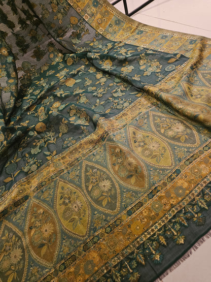 Silk kaani shawl