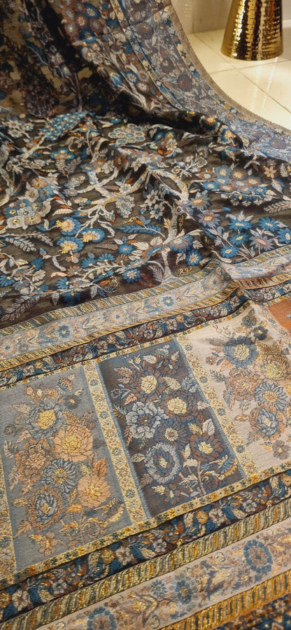 Silk kaani shawl