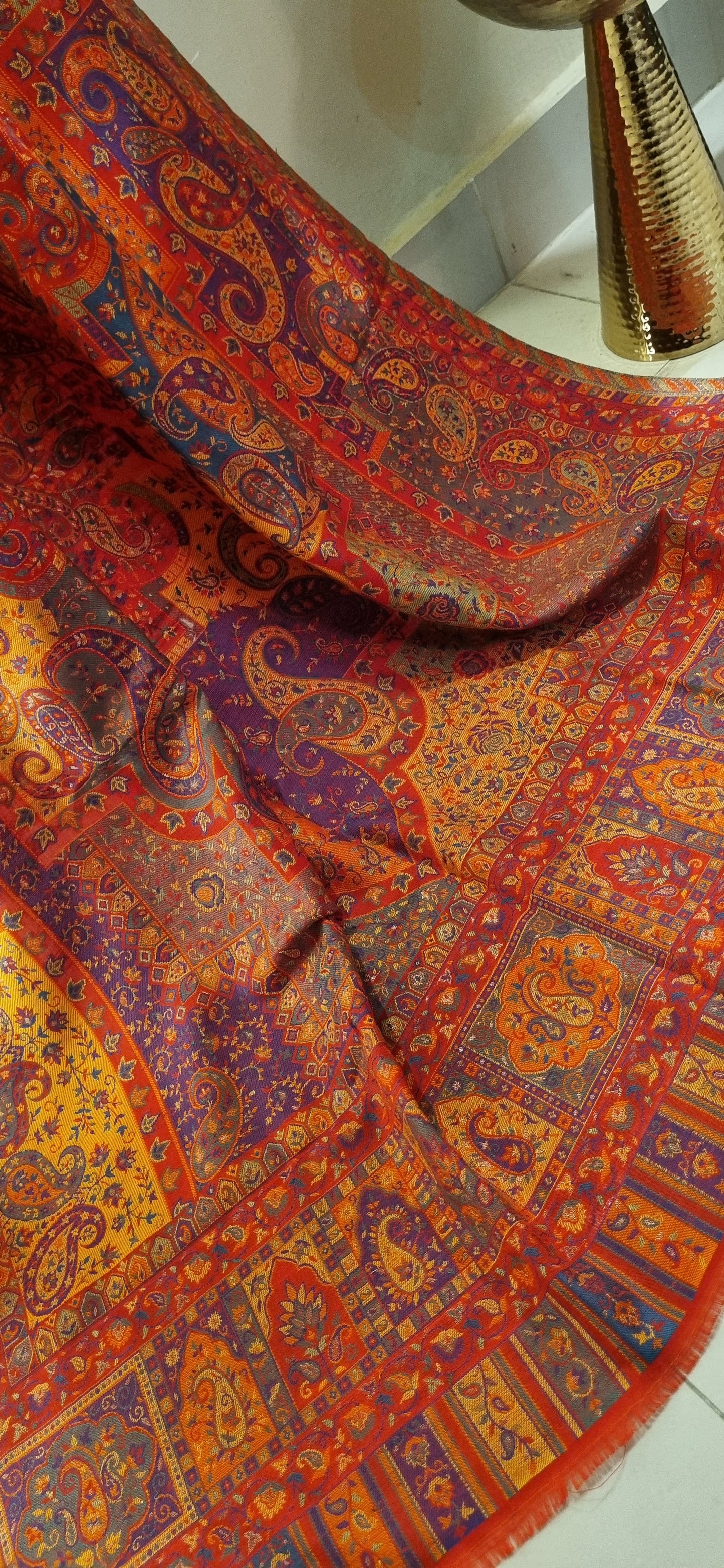 Tabrizi kaani pashmina shawl