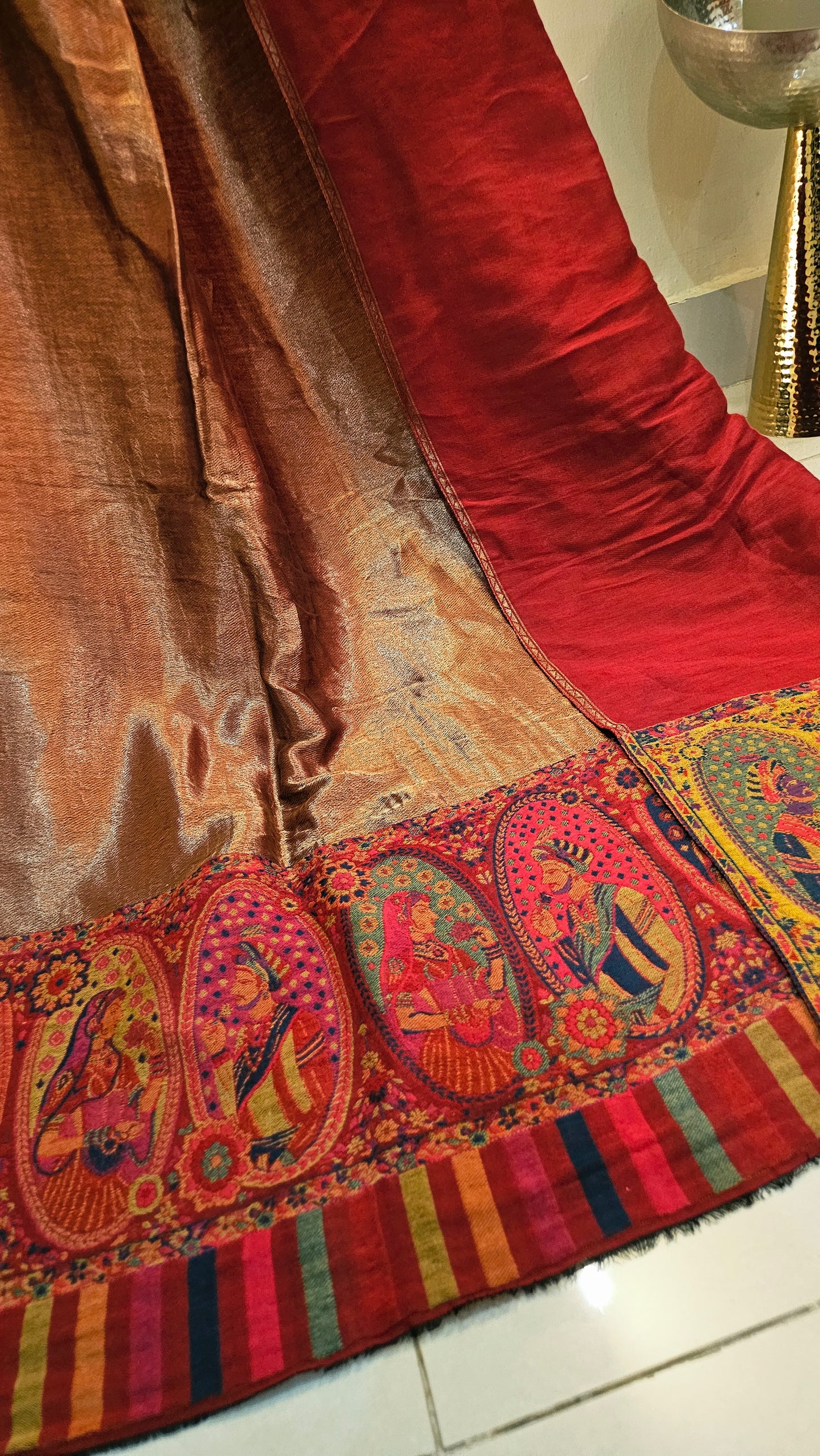 Reversible Kaani: Pashmina