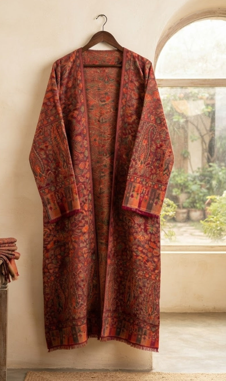 Kaani coat: Pashmina