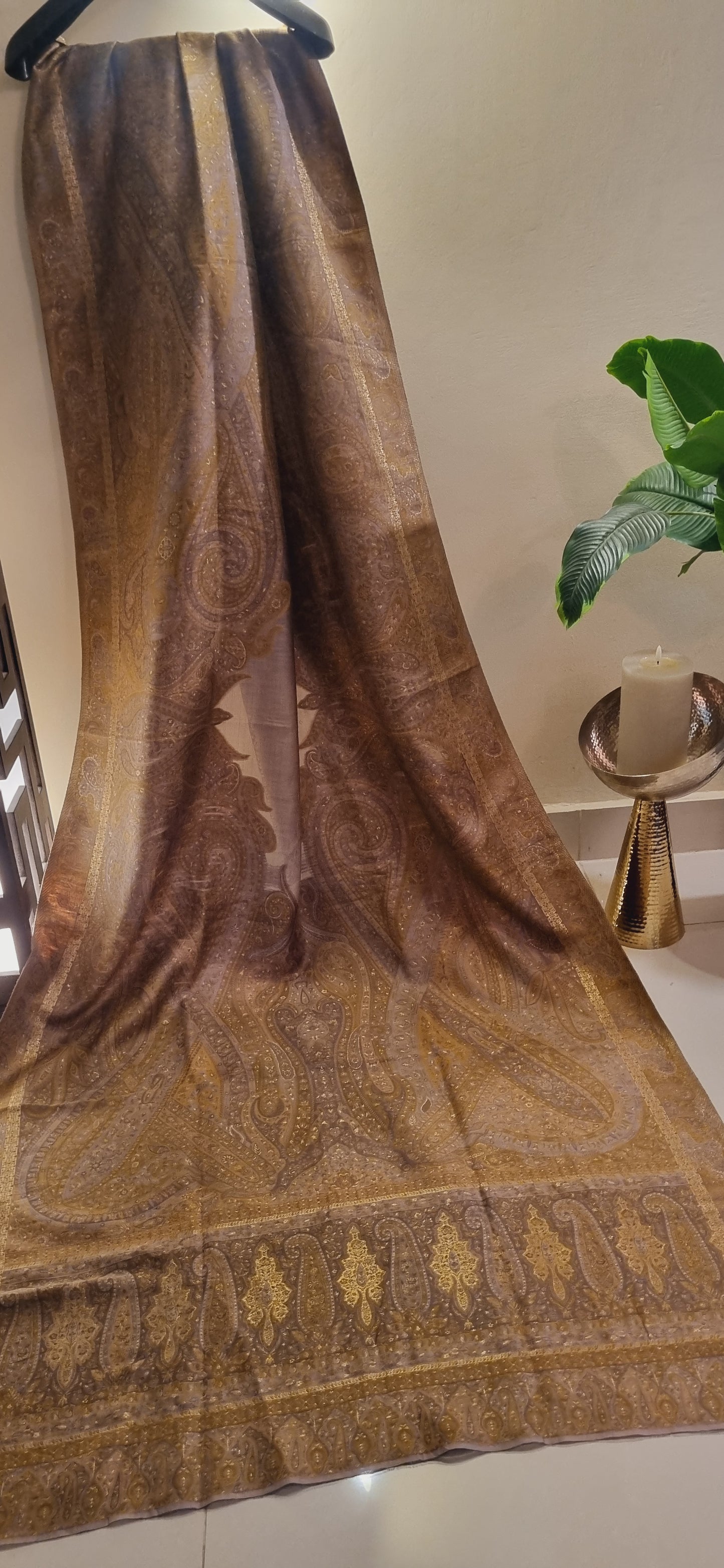 Silk kaani shawl