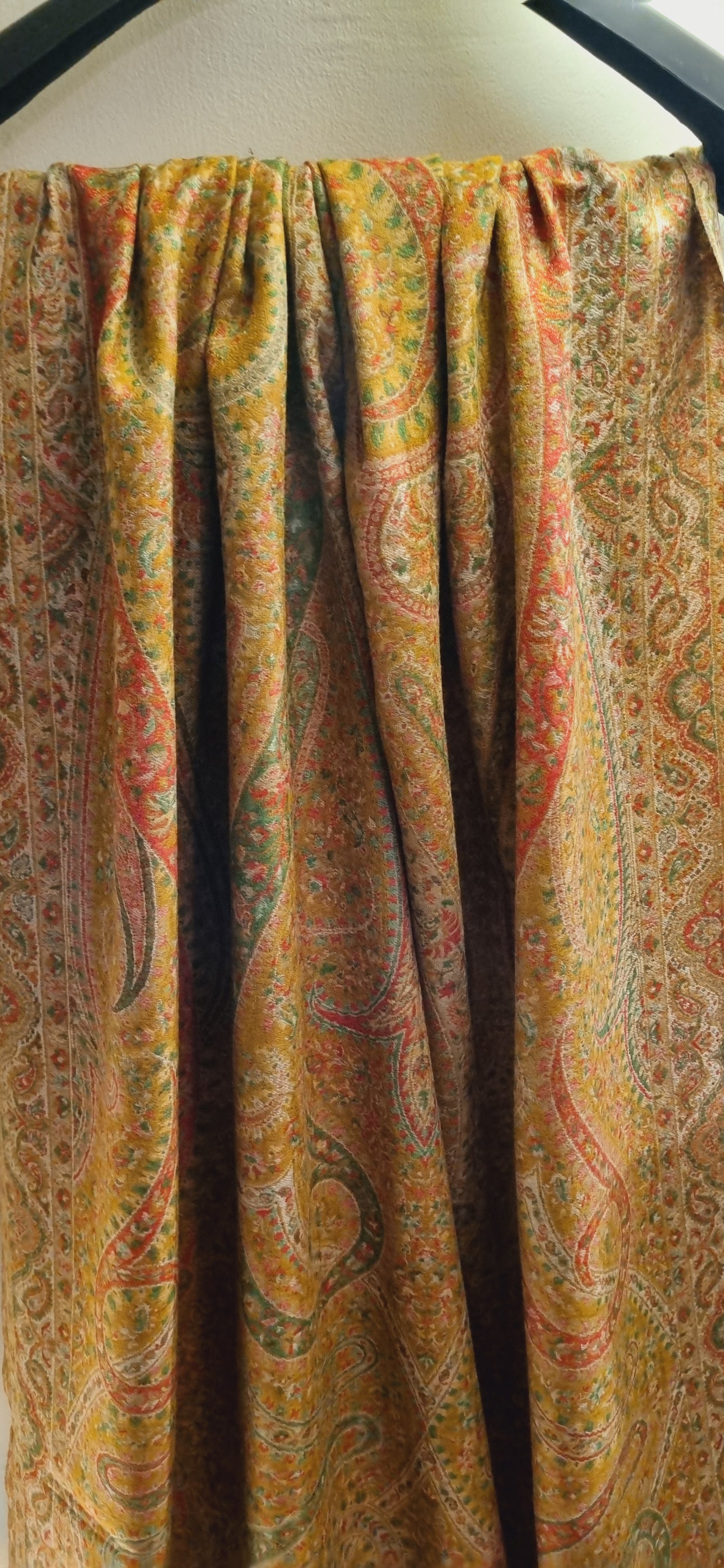 Reversible persian kaani shawl