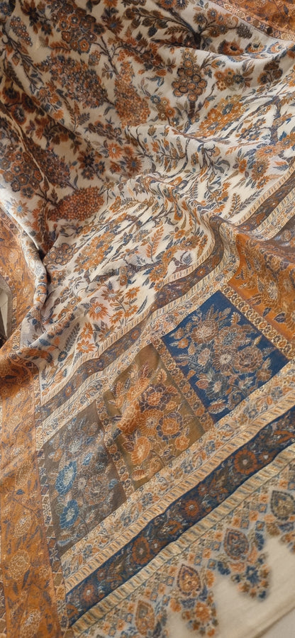 Silk kaani shawl
