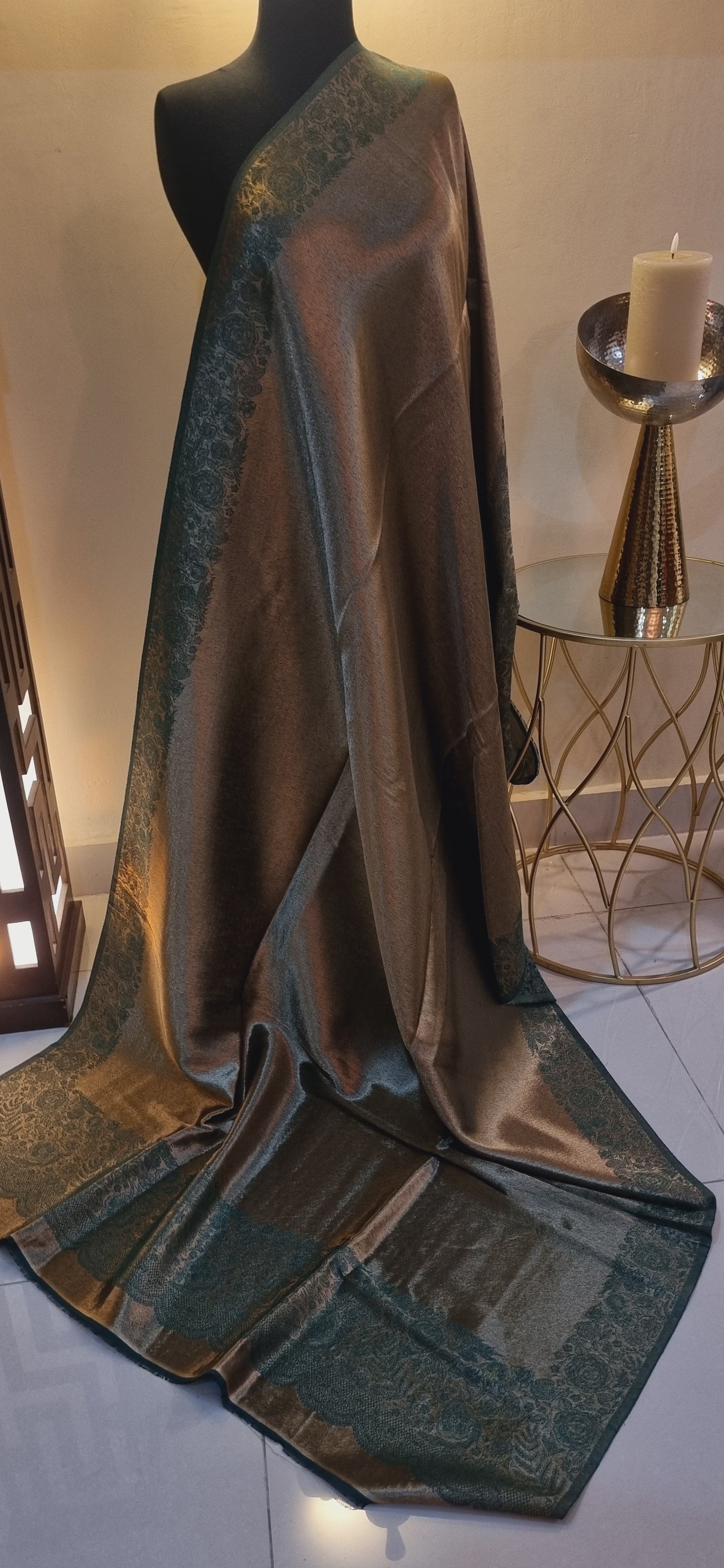 Moonlight reversible shawl