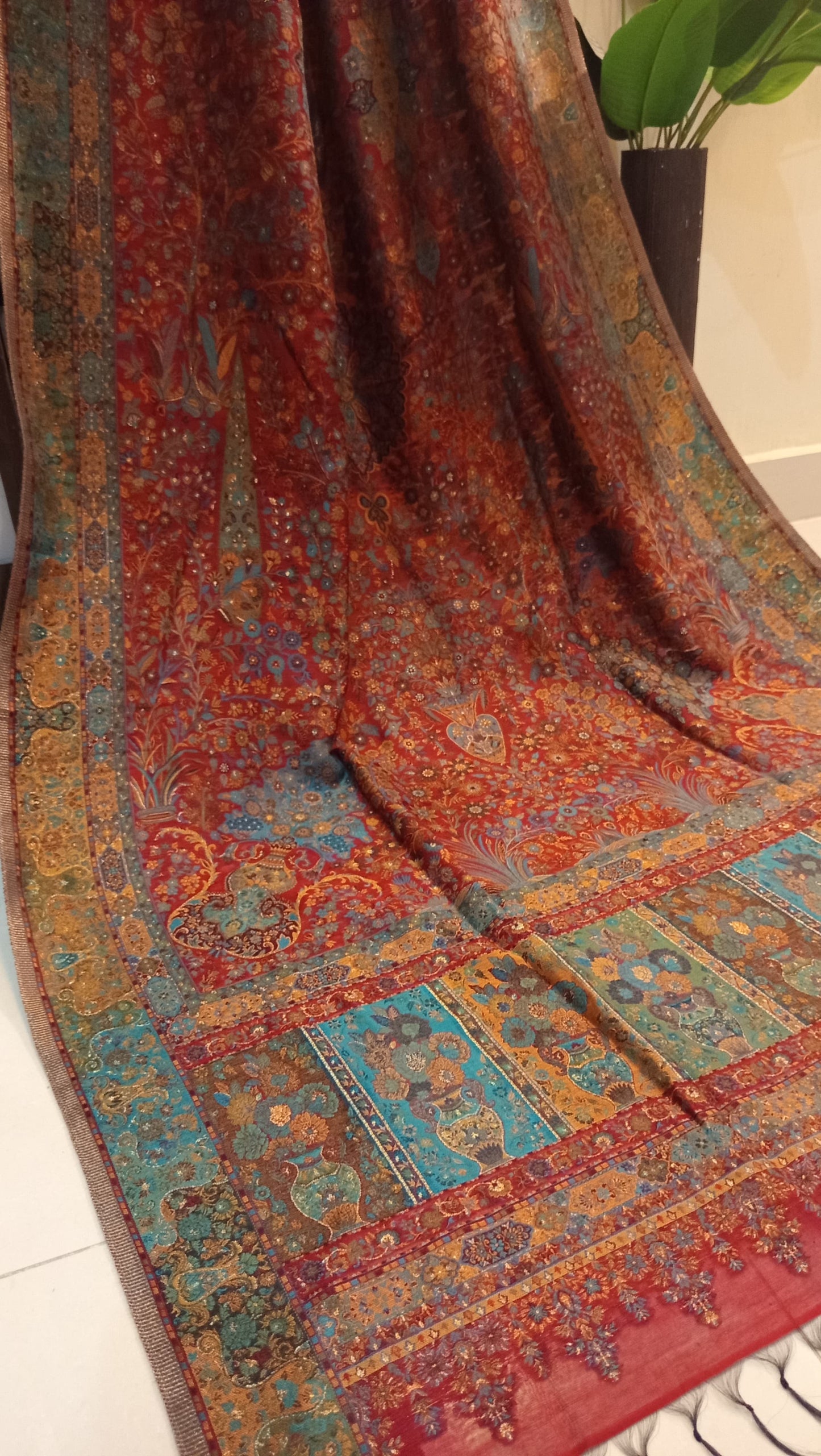 Kaani shawl: silk