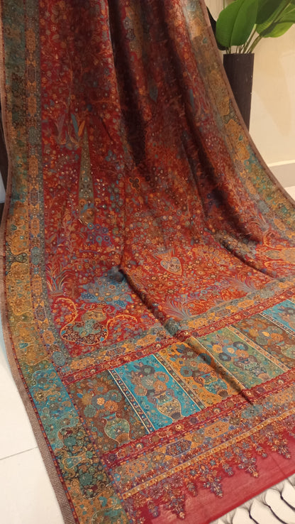 Kaani shawl: silk