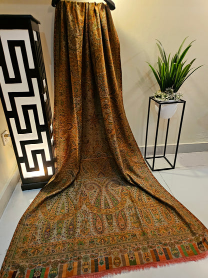 Tabraiz persian kaani pashmina shawl