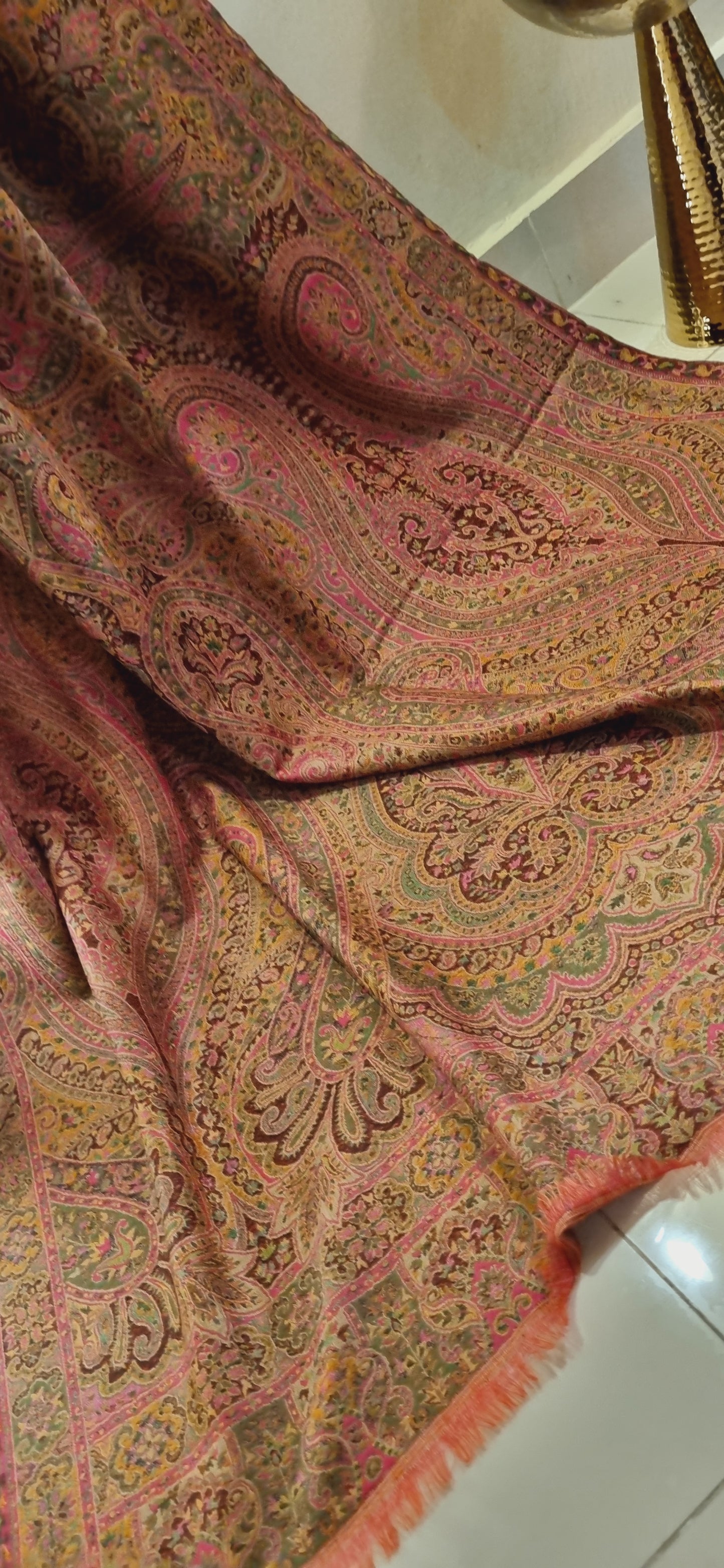 Persian reversible kaani shawl