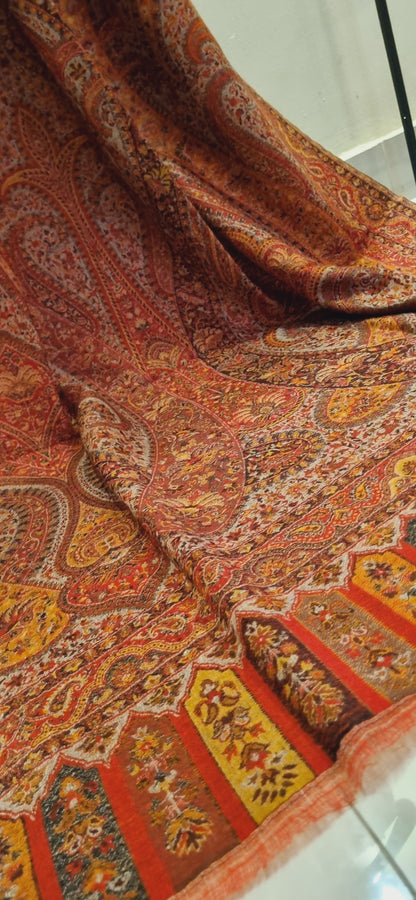 Persian reversible kaani shawl