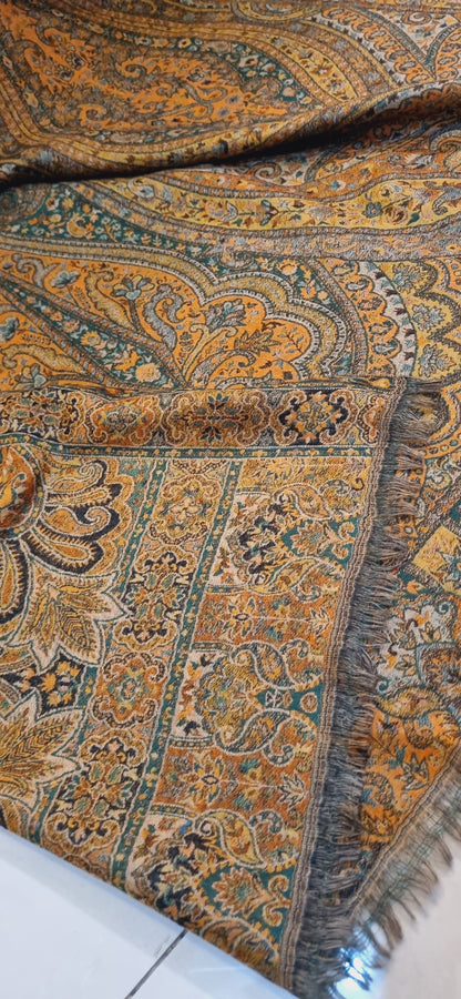 Persian kaani reversible shawl