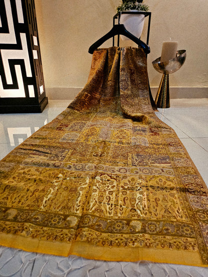 Silk kaani minshawl