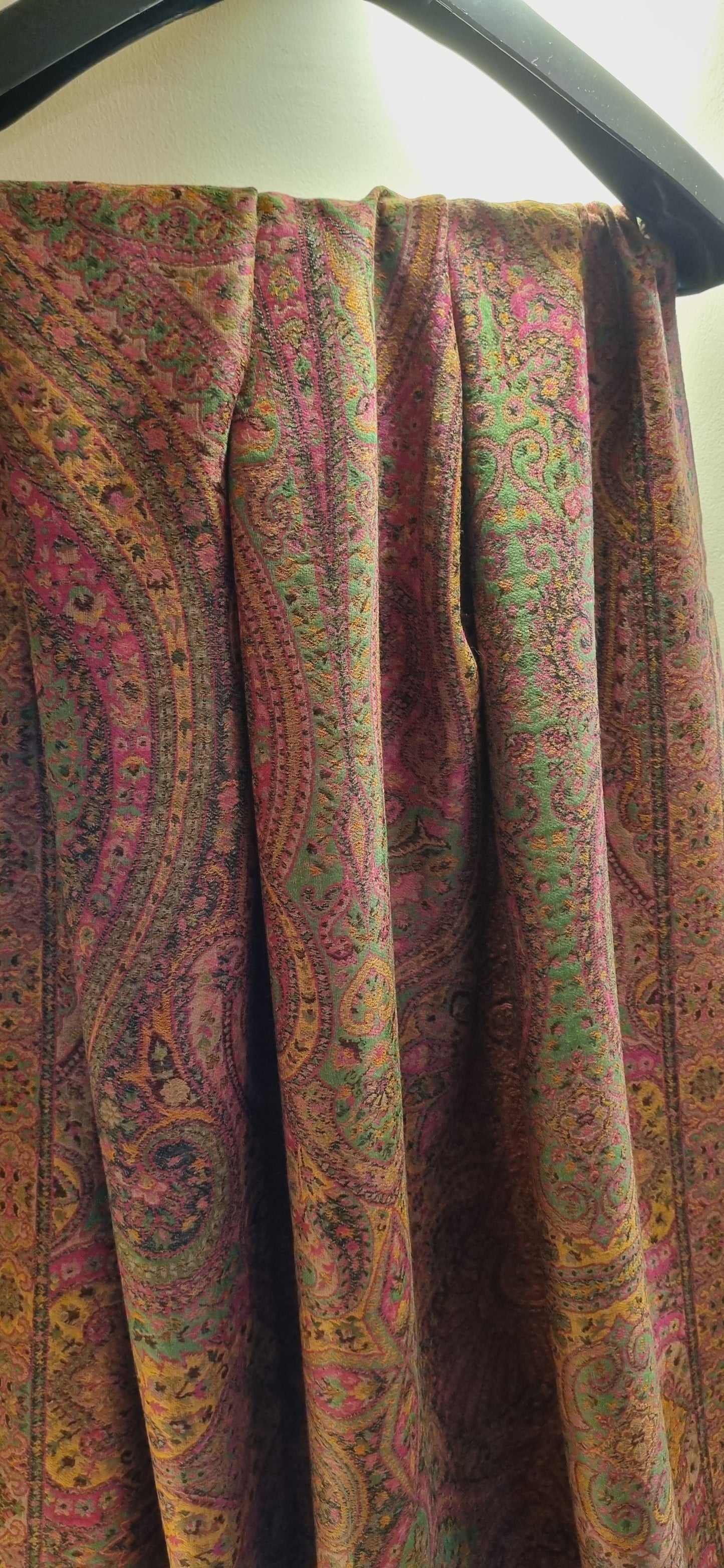 Reversible persian kaani shawl