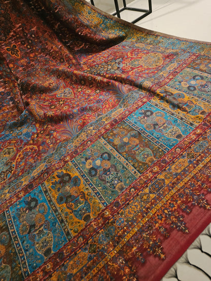 Silk kaani shawl