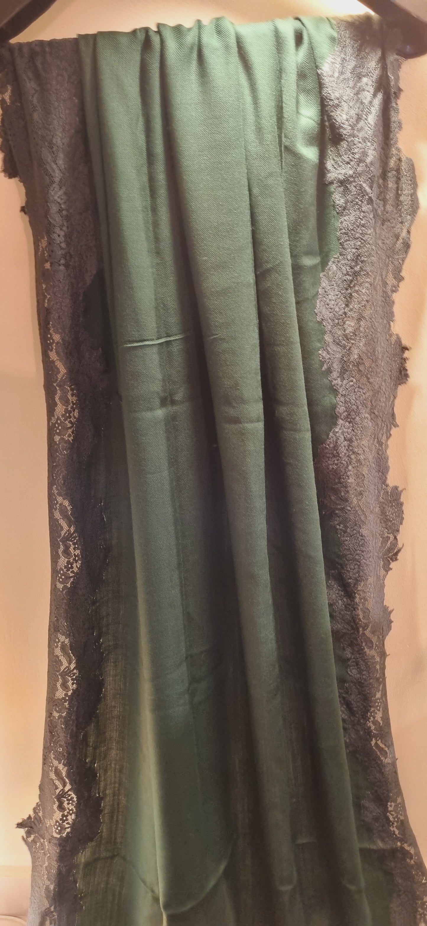 Pashmina chantilly shawl