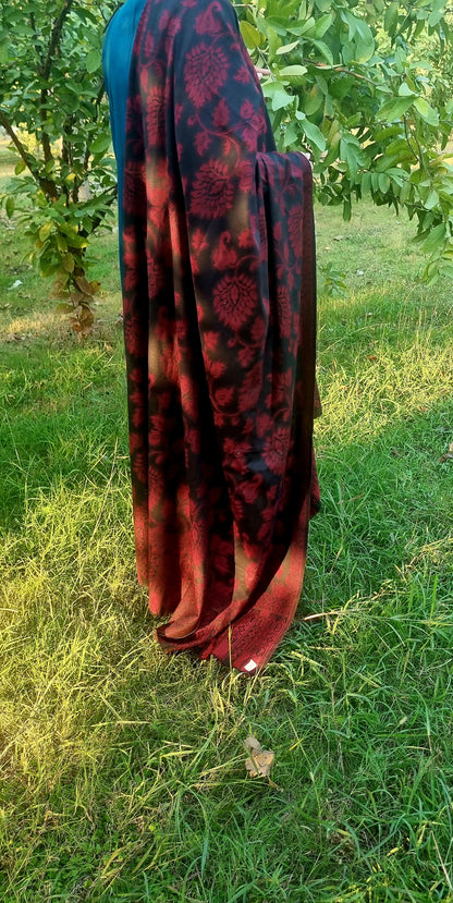 Woolen pashmina kaani shawl