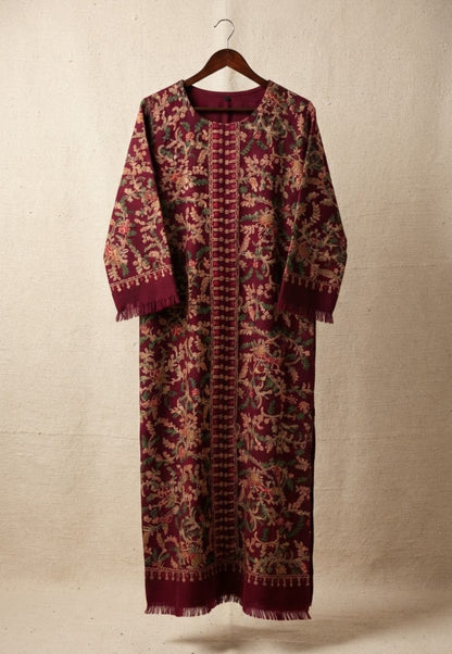Embroidered kaftan: Pashmina