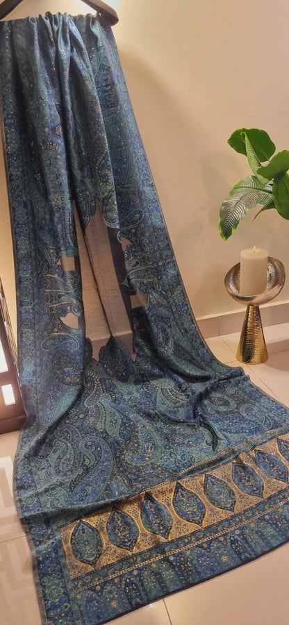 Silk kaani shawl