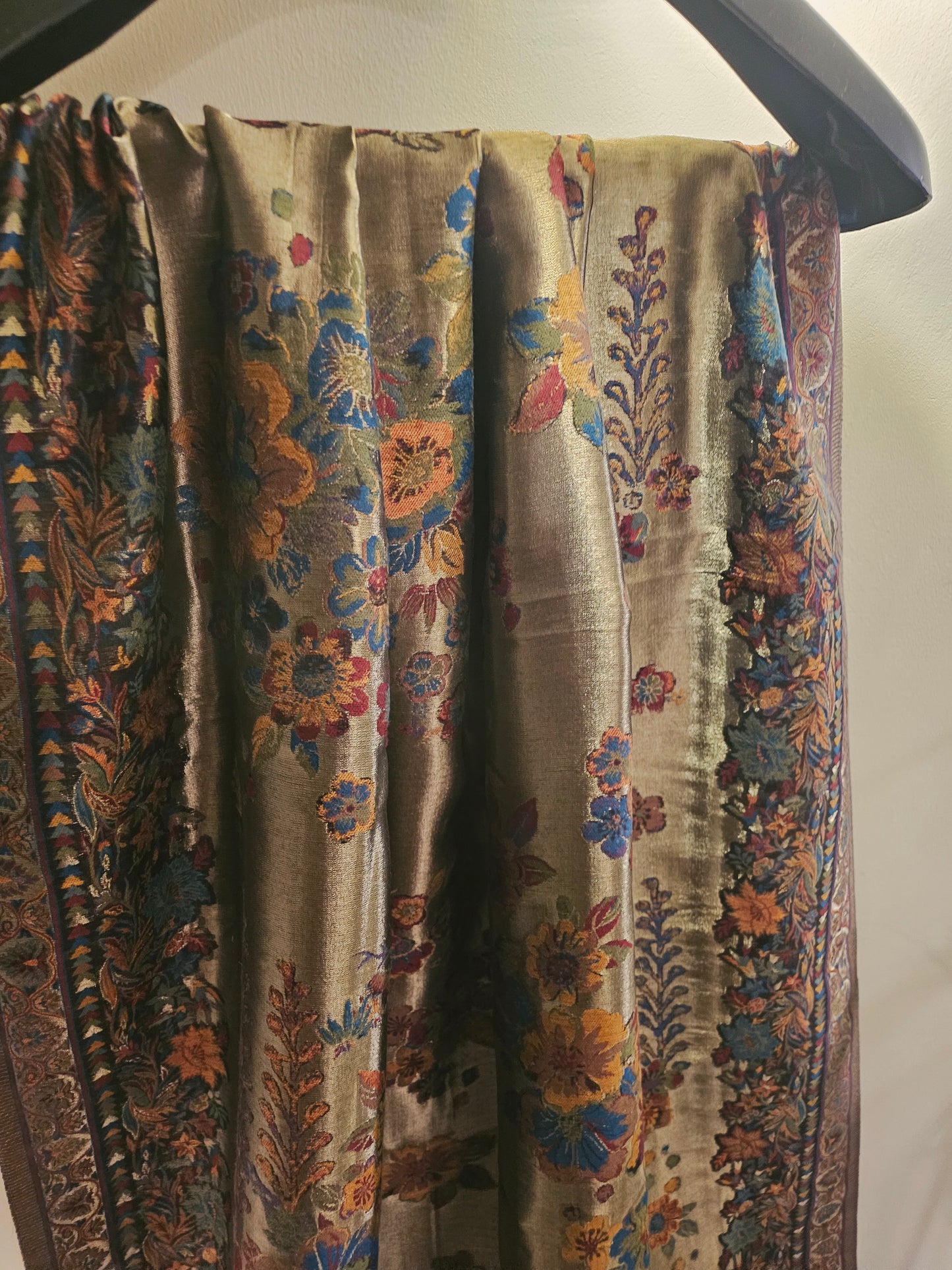 Silky moonlight kaani shawl