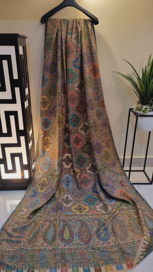 Kaani shawl pashmina