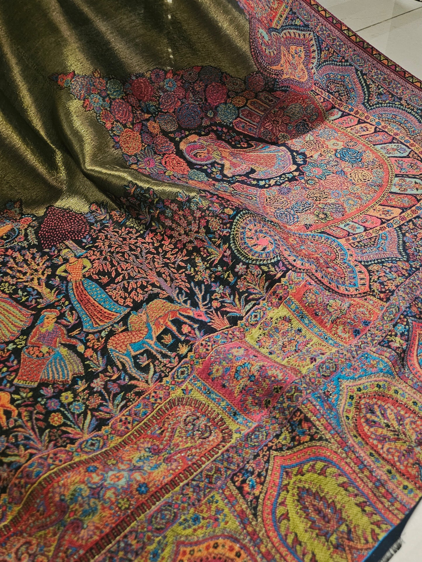 Moonlight kaani pashmina shawl