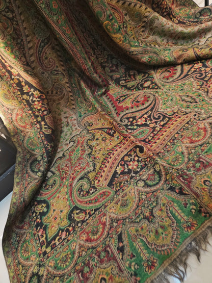 Reversible Persian kaani shawl