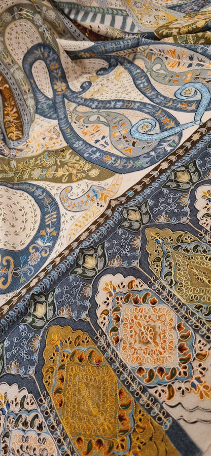 Reelkar embroidered pashmina