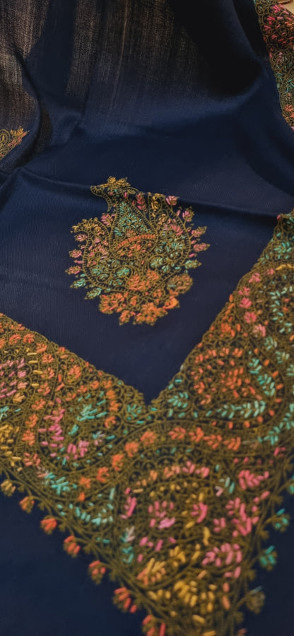 Hand embroidered Mini shawl