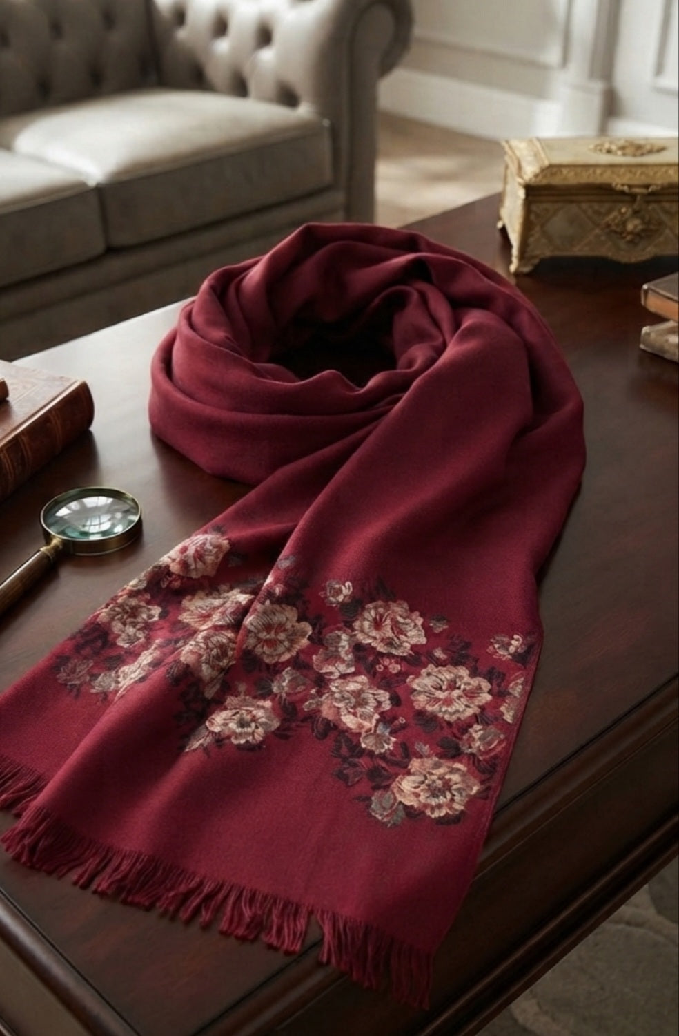 Kaani minishawl : woollen pashmina