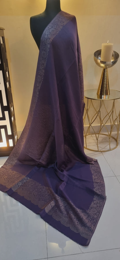 Moonlight reversible shawl