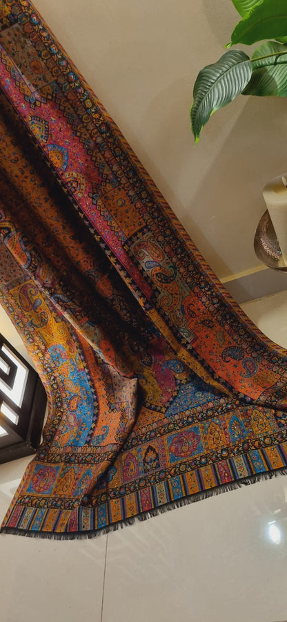 Tabrizi kaani pashmina shawl