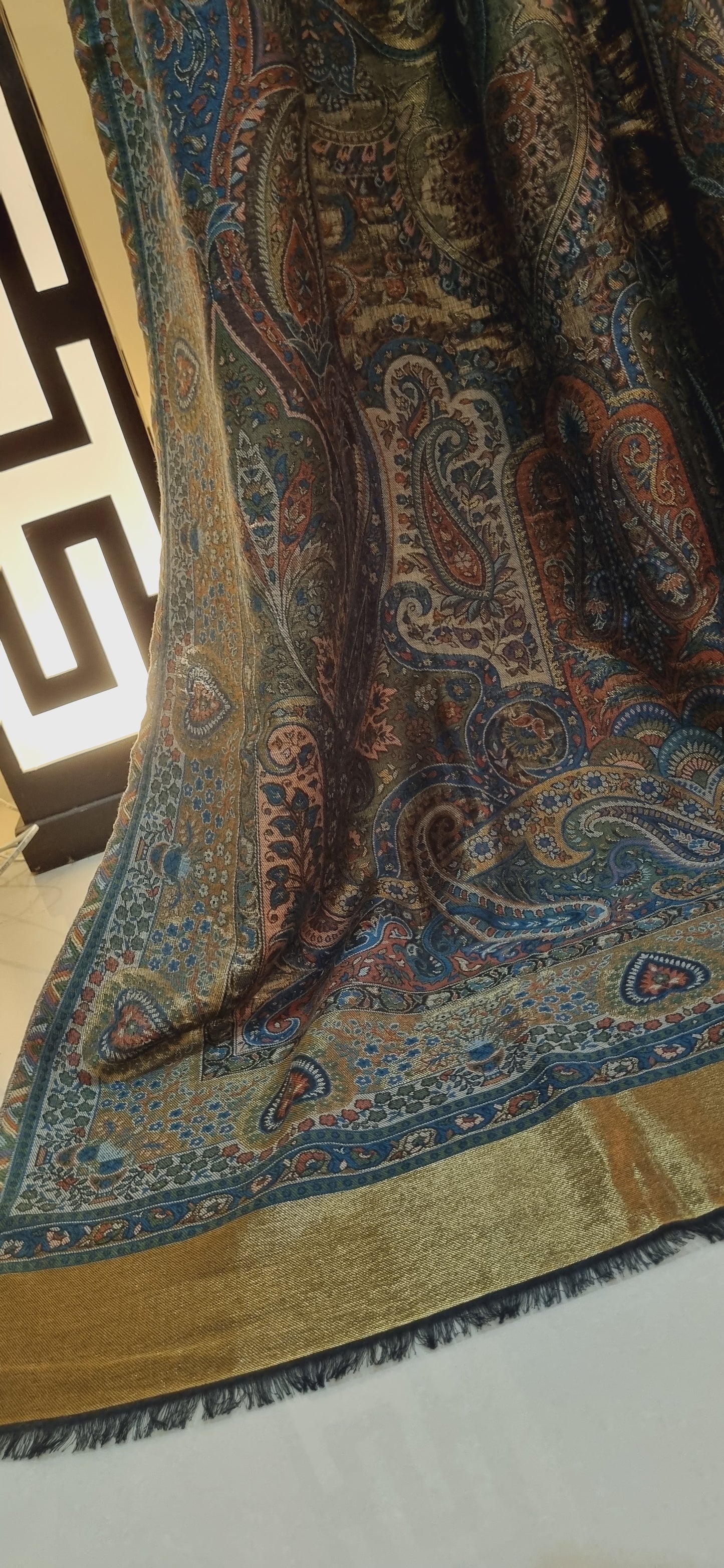 Moonlight kaani pashmina shawl