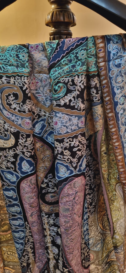 Silk Reelkar shawl