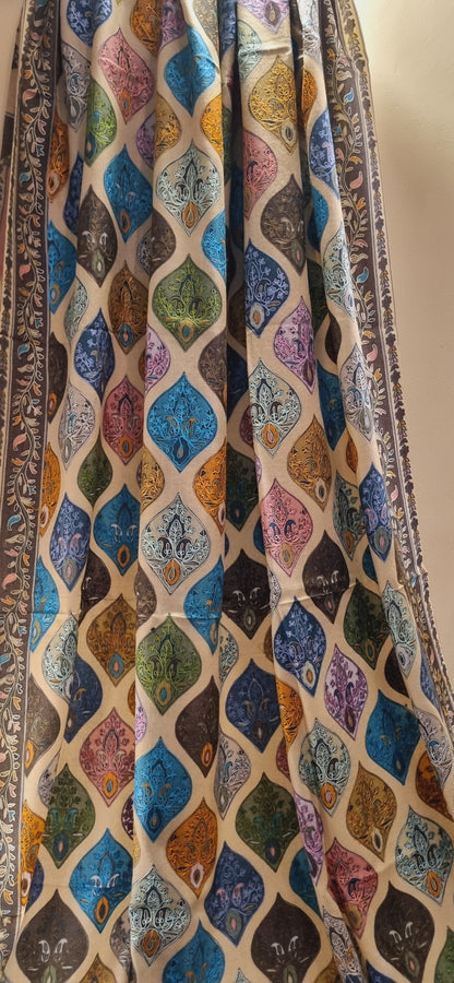 Reelkar embroidered pashmina