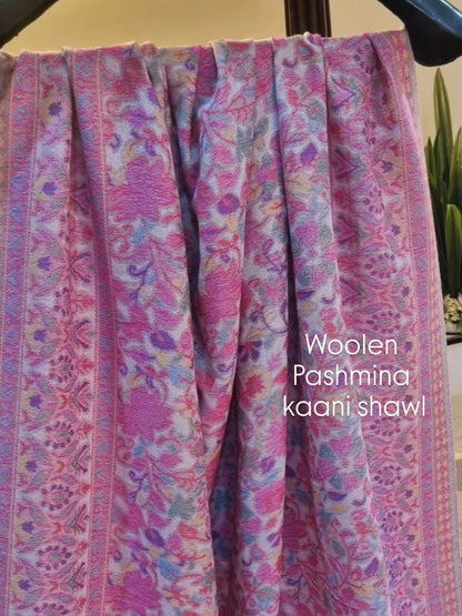 kaani shawl: woollen pashmina