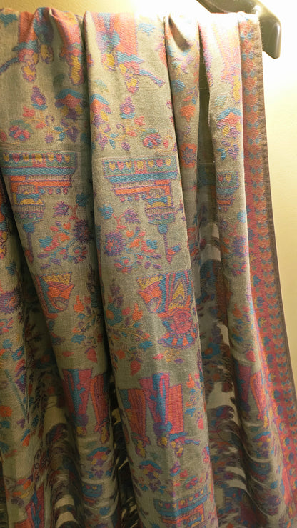 Kaani shawl: woollen pashmina