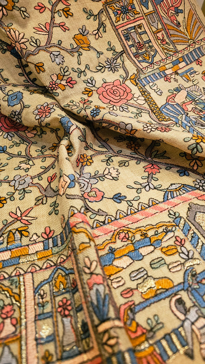 Papermachi embroidered: Toosh