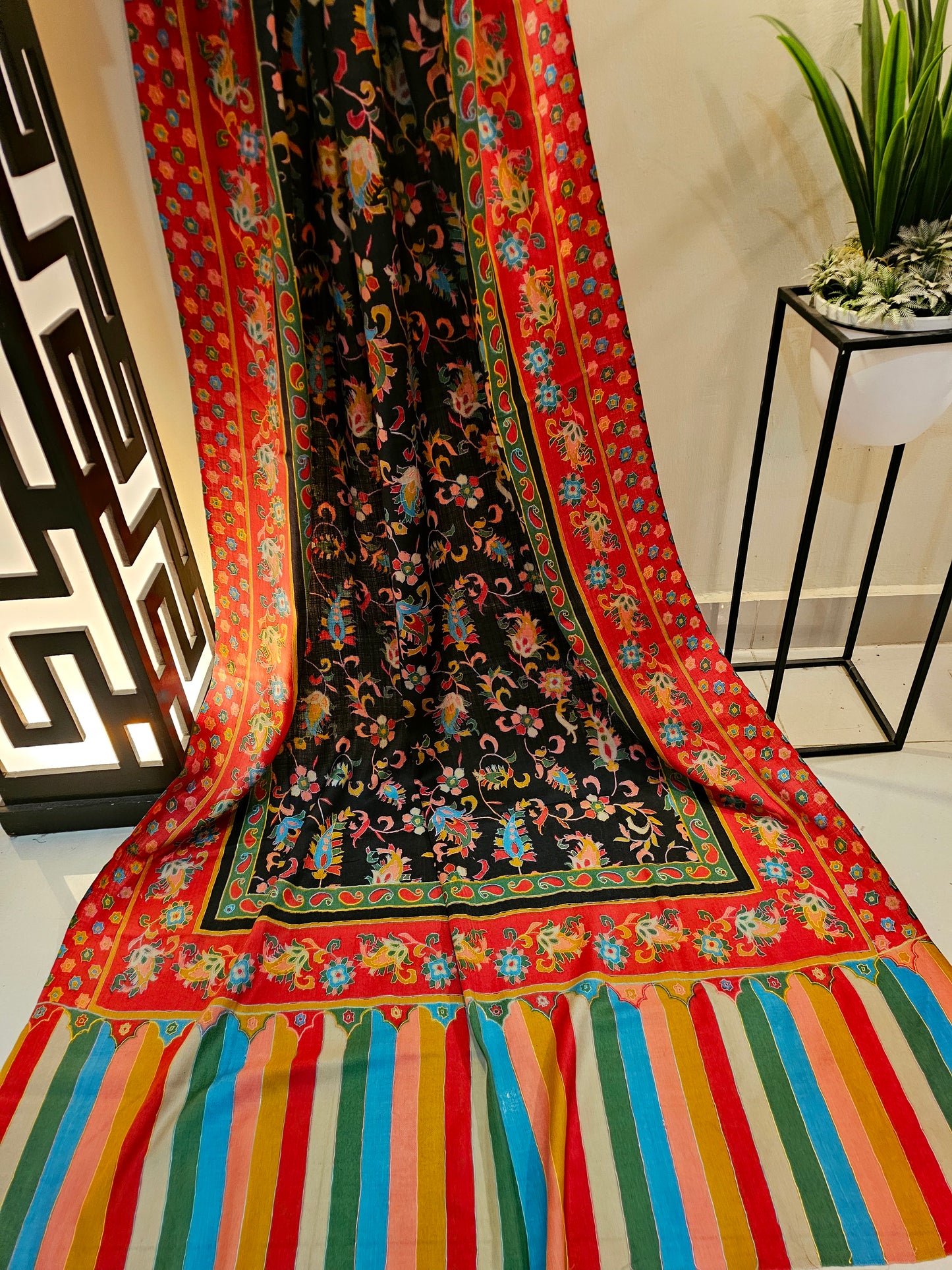 Kalamkar pashmina shawl