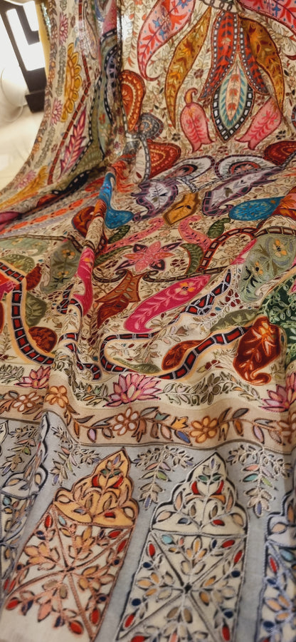 Reelkar pashmina shawl