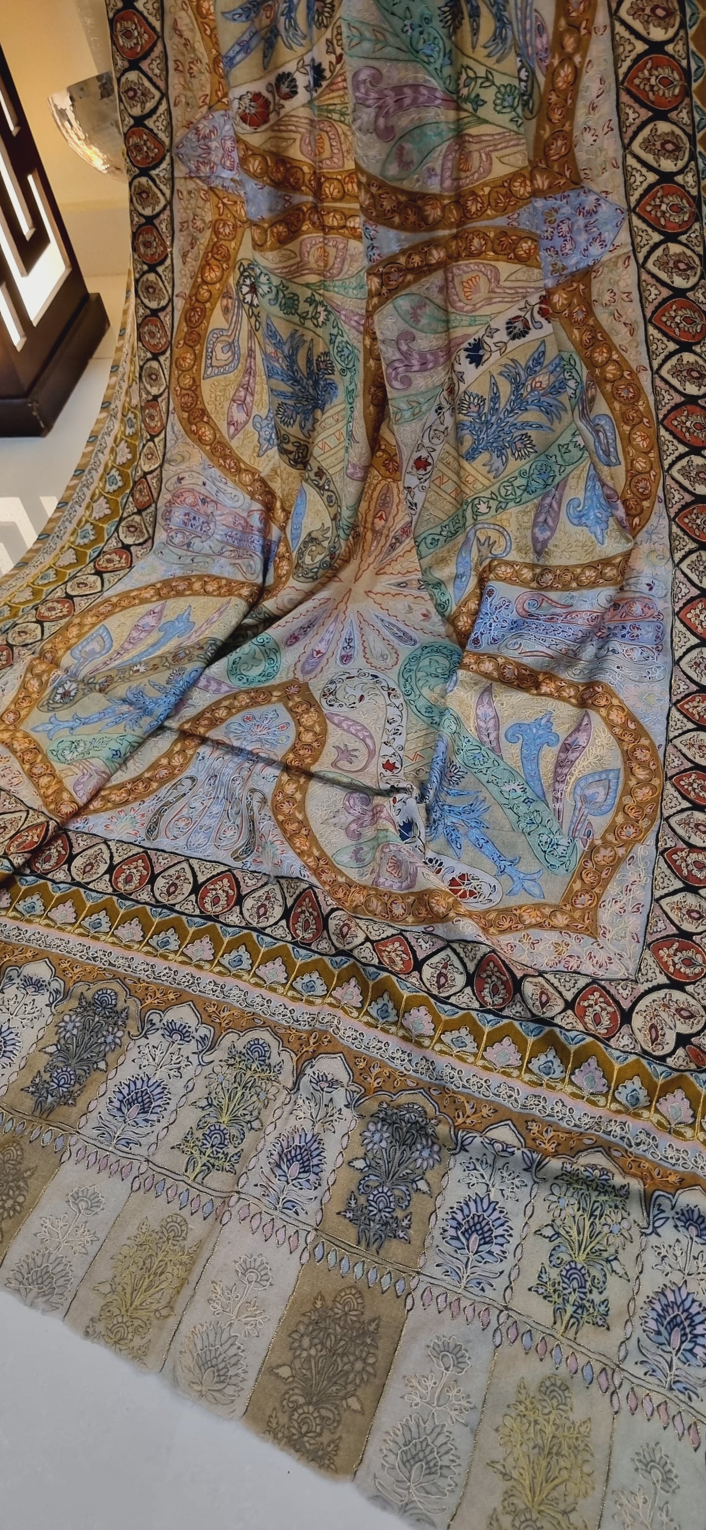 Reelkar pashmina shawl