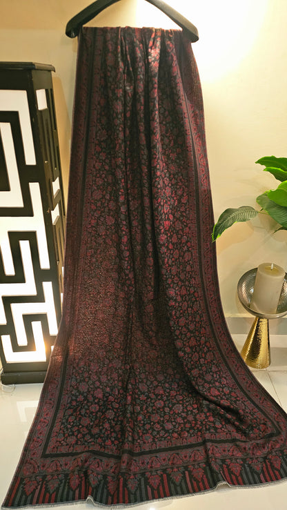Reversible moonlight kaani: Pashmina