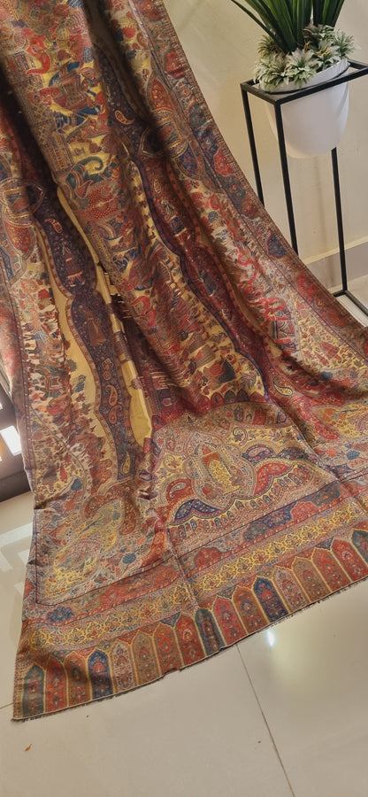 Moonlight kaani darbari pashmina