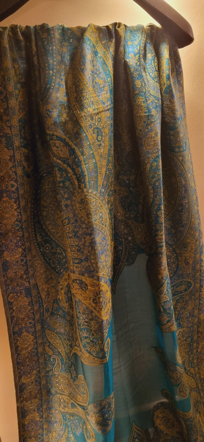 Silk kaani shawl