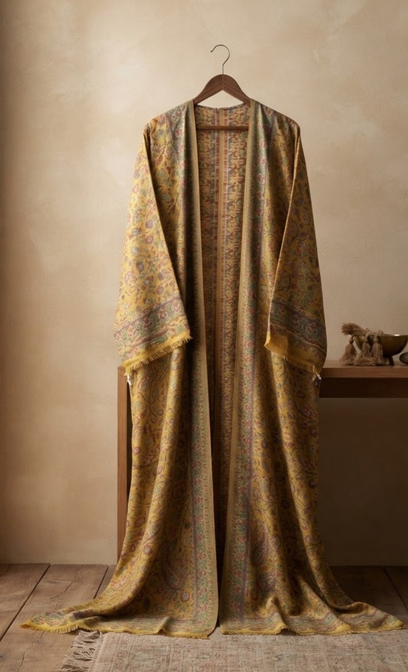Kaani coat: Pashmina