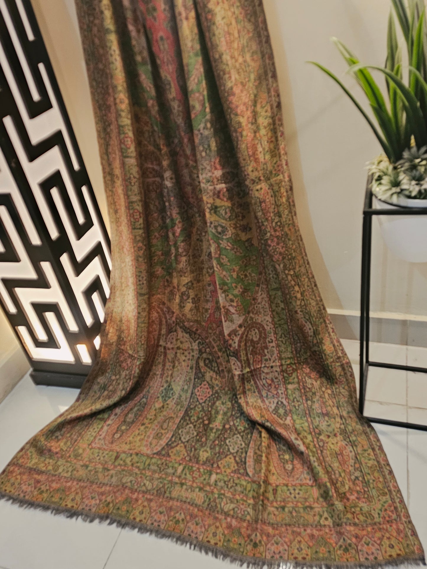 Persian kaani reversible pashmina shawl