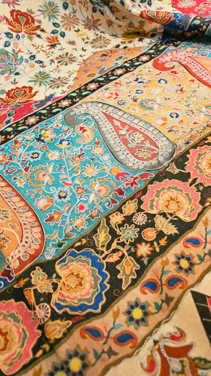Reelkar embroidered:pashmina