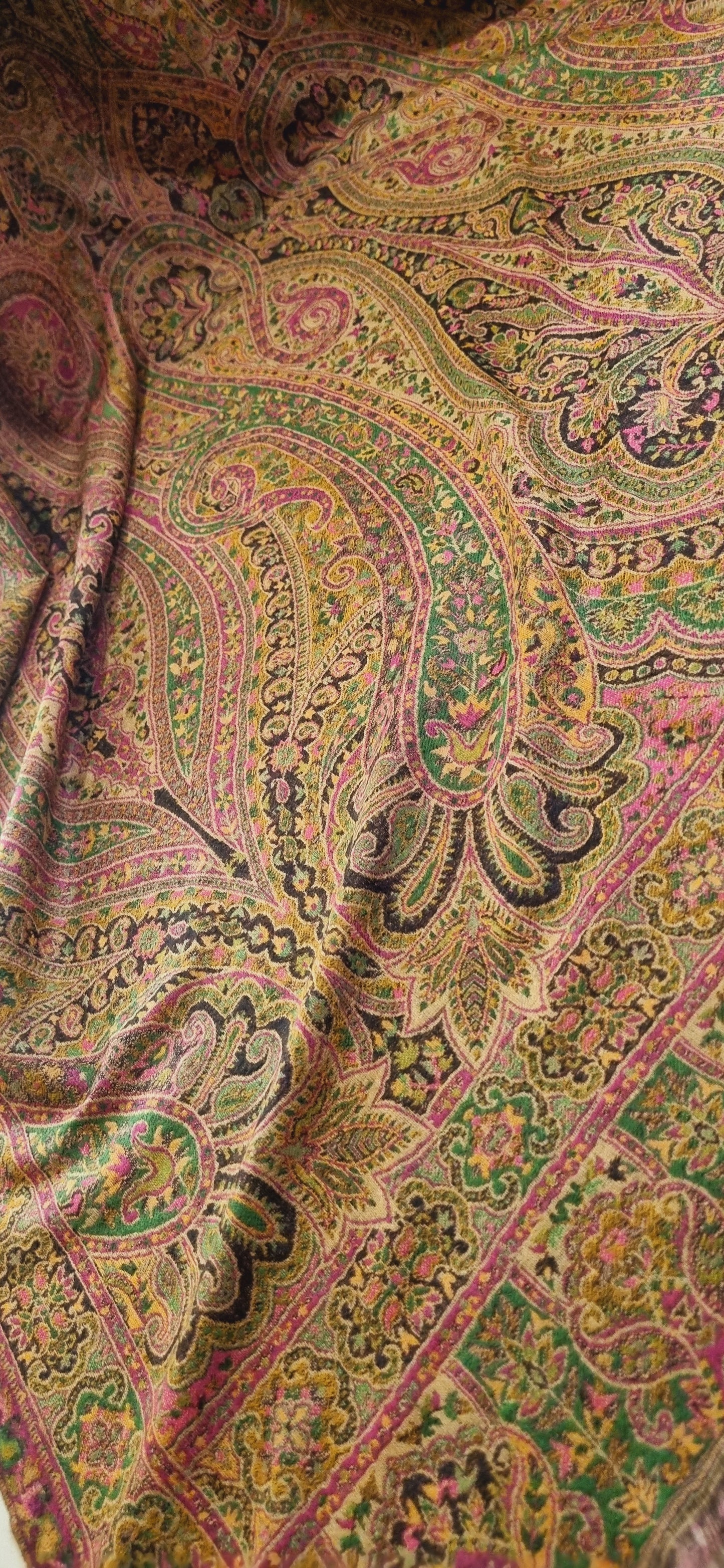 Persian reversible kaani shawl