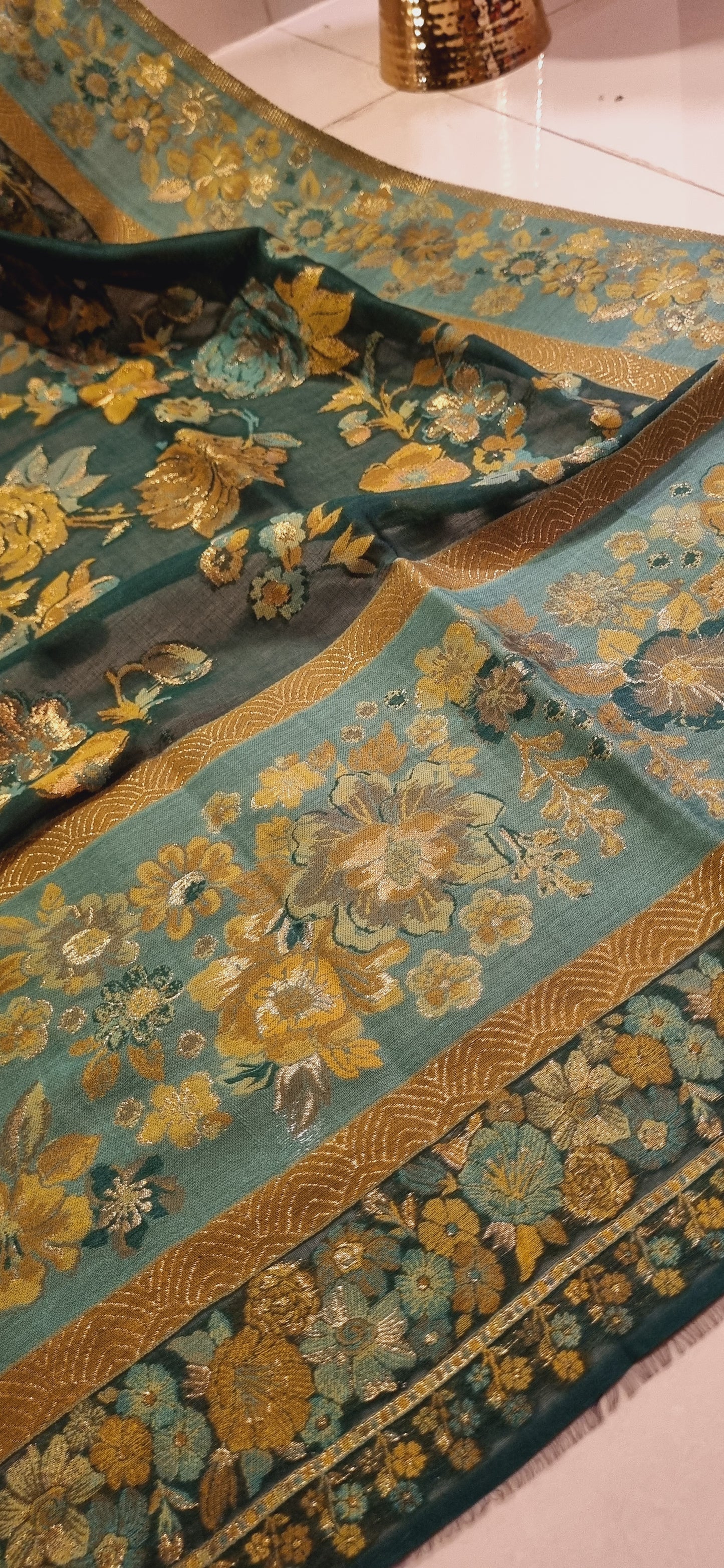 Eid edition: Silk kaani shawl